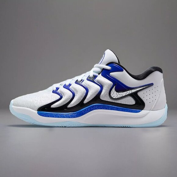 Nike KD 17 Penny Blue White Black Basketball Shoes FJ9487-100 Mens Size 9 & 11 - Picture 2 of 8